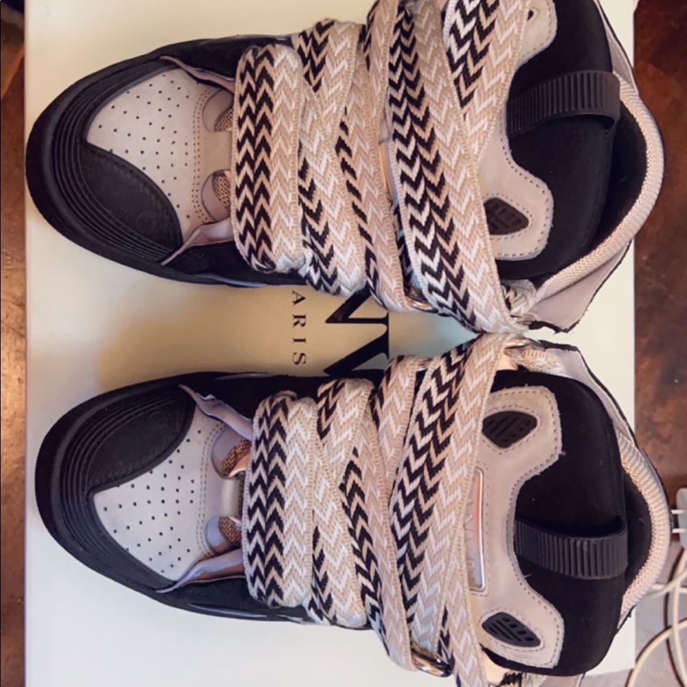Authentic Lanvin sneakers, comes with original box and dust bag.